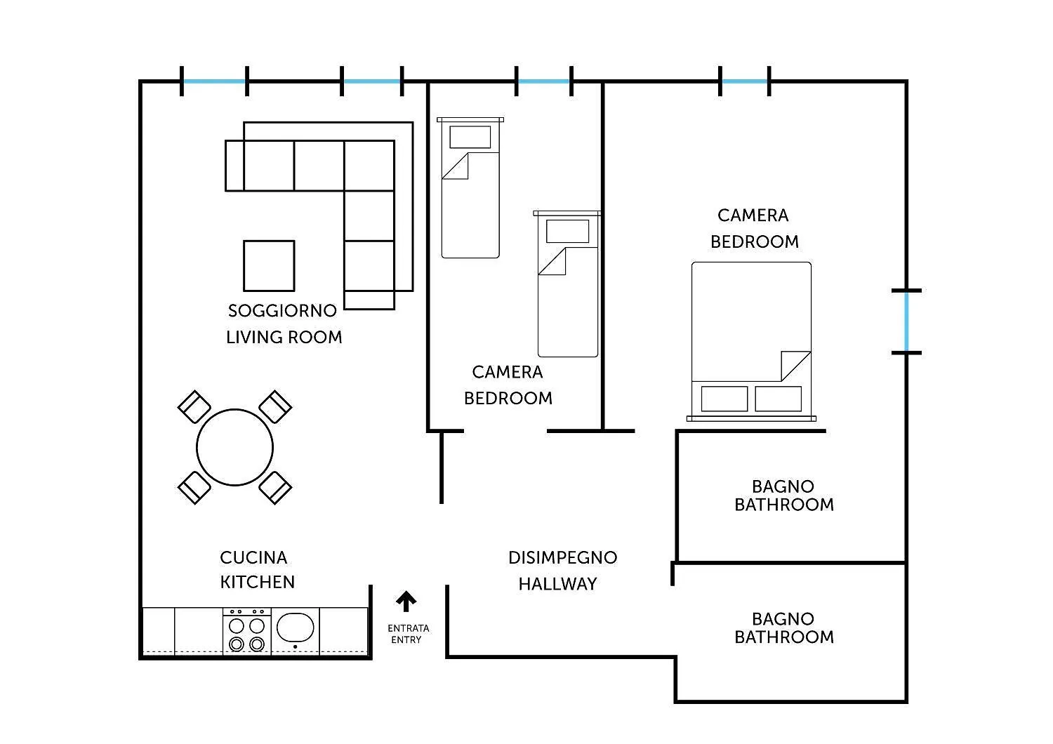Apartamento Padova Umberto Center Appartments Itália